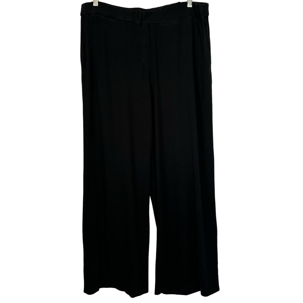 J. Jill Wearever Full Leg Pant Black Plus Size 2X - Picture 2 of 7